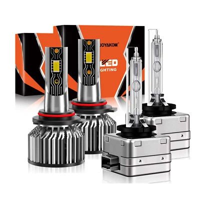 Para Chevrolet Suburban 2015-2020 9005 D3S LED HID Faros Bombillas Blanco Brillante Foto 1 de 4