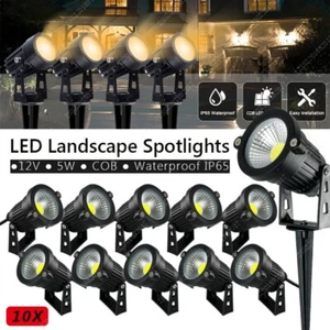 12volt 5W Spotlights LED Low Voltage Landscape Light Garden Outdoor Lamp IP65 - Picture 1 of 12