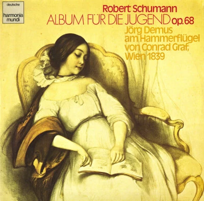 2LP SCHUMANN Album fur die Jugend JORG DEMUS Piano HARMONIA MUNDI C151-99775 NM- - Image 1 of 3