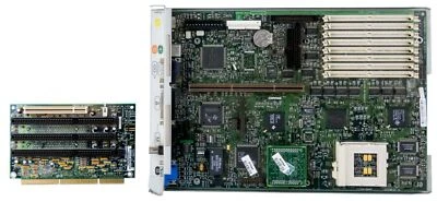 Compaq 247383-001 05570-000 006178-313 Socket 7 8x Simm + Riser 3x Isa PCI - Image 1 of 3