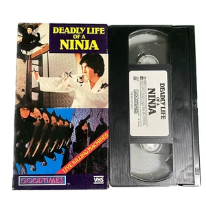 Deadly Life of a Ninja (1985), VHS Movie, Goodtimes Home Video (1987) - Picture 1 of 4