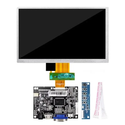 NJ080IA-10D 8,0 Zoll LVDS 40P TFT LCD Bildschirm + HDM I VGA 2AV LCD Controller Platine - Bild 1 von 4