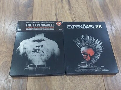 The Expendables (3-Disc) + The Expendables 2 (2-Disc) Blu-ray Steelbooks - Image 1 of 4