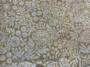 John Lewis Furnishing Fabric Hidcote Mustard 2.4 Mts £24 RRP £35 Mt - Picture 1 of 3