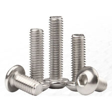 4mm / M4 304 Stainless Steel Hex Socket Button Head Screws ISO7380