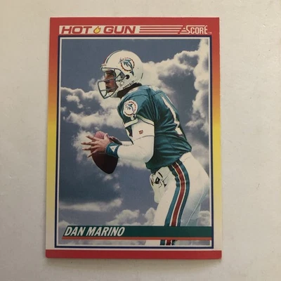 Puntuación Dan Marino “Hot Gun” #320 1990 excelente estado hermoso. Foto 1 de 4