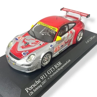 MINICHAMPS Porsche 911 GT3 RSR 2007 modellino auto pressofuso - Immagine 1 di 4
