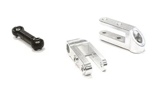 Billet Machined Servo Horn & Steering Link for E-Maxx Brushless & E-Maxx 3903 - Picture 1 of 3