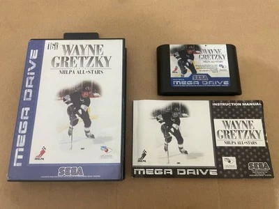 Sega Megadrive Wayne Gretzky Boxed Tested CIB Pal Version Fast Despatch Next Day - Image 1 of 4
