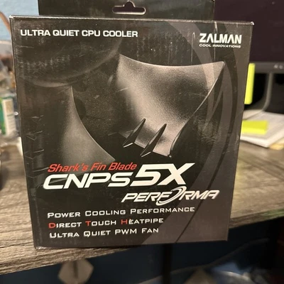 Zalman CPU Cooler CNPS5X Performa LGA1155/AM3 - Image 1 of 3