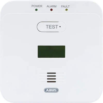 ABUS Kohlenmonoxid-Warnmelder COWM510 - CO-Melder mit 85 dB lautem Alarm - Bild 1 von 3