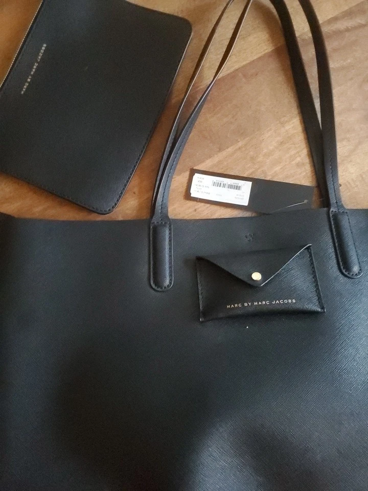 Marc by Marc Jacobs レディース トート ブラック バッグ