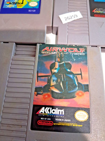 3 giochi sparatutto Nintendo NES 26259 bc15 Airwolf, Stealth ATF, Tiger-Heli