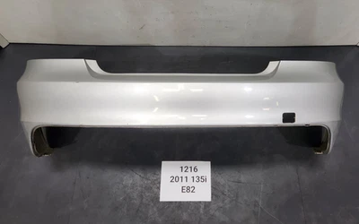 ✅ 08-13 OEM BMW E82 E88 135 Cubierta de parachoques trasero deportivo panel completo plateado 354* Foto 1 de 4