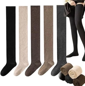 Wateresty Socks, Women Thigh High Socks,Warm Soft Thickened Thighs Over the Knee - Picture 1 of 13
