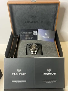 TAG Heuer Autavia 42mm Calibre 5 Steel Grey Dial Automatic Watch WBE5114 - Picture 1 of 10