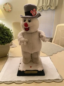 Gemmy 1997 North Pole Productions Frosty The Snowman Animated Figure Sing-Dance - Bild 1 von 22