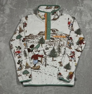 Columbia Disney Mickey & Friends Half Snap Fleece Kids Large 14/16 Flaw Hole - Picture 1 of 9
