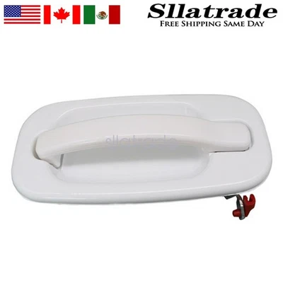 Manija de puerta blanca olímpica delantera derecha para Chevrolet Tahoe GMC Yukon 2000-2006 EE. UU. Foto 1 de 4