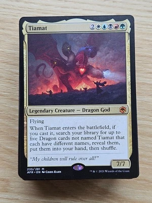 Custom Commander Deck ~ Dragons ~ Tiamat ~ EDH MtG Magic 100 Card Deck - Image 1 of 4