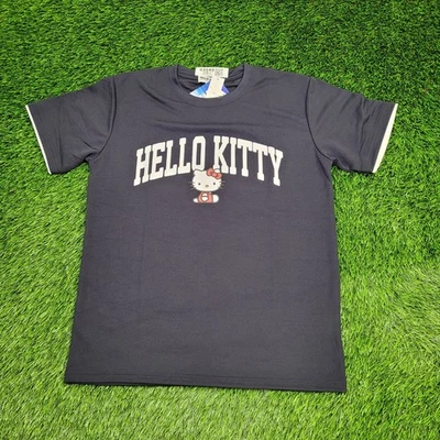 Hello-Kitty Shirt Women L/XL 20x27 Sanrio Yuko-Shimizu Japan - Image 1 of 4