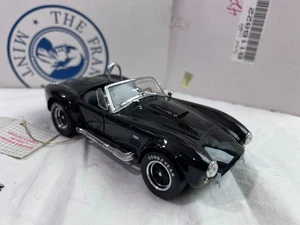 1/24  FRANKLIN MINT Shelby Cobra 427 S/C Black - Picture 1 of 18