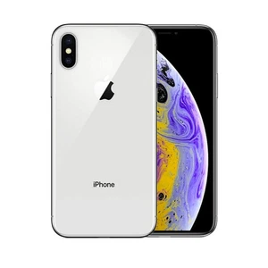 Apple iphone xs max 256gb silver mt512ql/a 6.5'' argento [grade b] - Foto 1 di 4