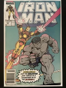 Iron Man #247 (Marvel) Incredible Hulk Madam Masque The Maggia Kiosk - Bild 1 von 7