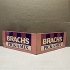Vintage Brachs Candy Metal Corner Sign Only Display Pick-A-Mix 36 3/4”x8” Lot #2