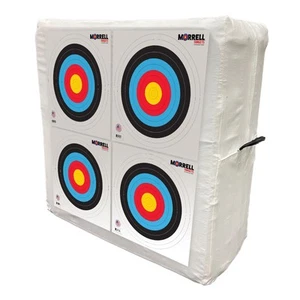 Morrell 60cm Bullseye Paper Face Shooting Targets, 24 x 24 Inches, 100 Count - Picture 1 of 6