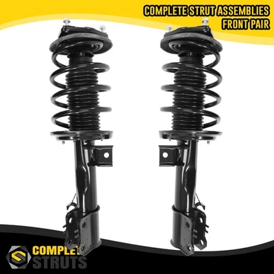 2006-2007 Mercedes C280 AWD Front Pair Complete Struts & Coil Spring Assemblies Foto 1 de 4