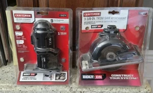 NEU HANDWERKER ANSCHRAUBWERKZEUG BEFESTIGUNG COMBO TRIM SÄGE & STICHSÄGE 934979 934974 - Bild 1 von 7