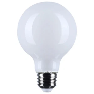 6 Watt G25 LED - Medium Base - White Finish - 3500K CCT - 120 Volt - 24-Pack - Picture 1 of 6