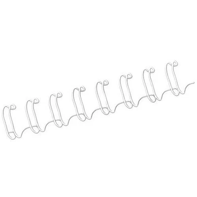Fellowes 6mm Wire Binding Combs, 100 Pack - White White 6 mm - Image 1 of 4