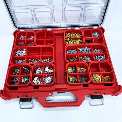 10 Pc Set! Milwaukee PACKOUT Compact Organizer Bin Dividers | Full Set - Image 1 of 4