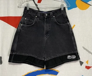 Pantalones Cortos Denim Lee Pipes Vintage Años 90 28x6 Sueltos Patinador Grunge Goth Rave Y2K EE. UU. - Imagen 1 de 13
