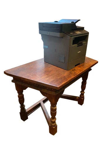 Quarter Sawn Oak Rustic Console Table Cover