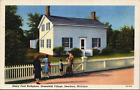 Carte postale en lin Henry Ford Birthplace Greenfield Village Dearborn Michigan C037