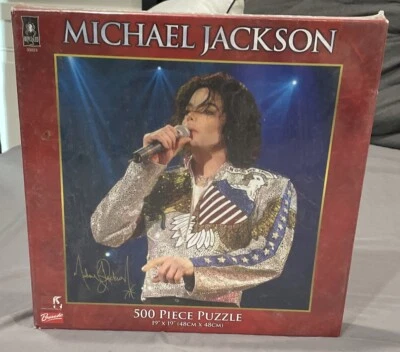 Rompecabezas Michael Jackson 500 piezas 9/11 rendimiento NUEVO BePuzzled/Bravado Foto 1 de 2