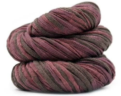 Trendsetter Yarns Infinity Silk/Cotton/Rayon | 5 skeins | #24 Brown/Bordeaux - Image 1 of 1
