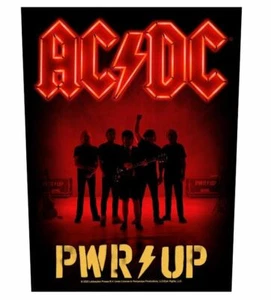 AC/DC Pwr/Up Band Grand Patch En Tissu À Coudre 360Mm X 300Mm (Rz) - Picture 1 of 1