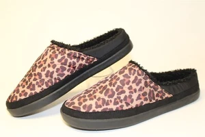 TOMS Tan Classic Cat Print Textile Mule Womens Size 6 Sage Slipper Shoe 10016810 - Picture 1 of 24
