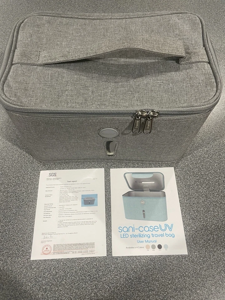 IonUV Sani-Case - Bolsa de viaje portátil con luz UVC desinfecta en 10 minutos Foto 1 de 4