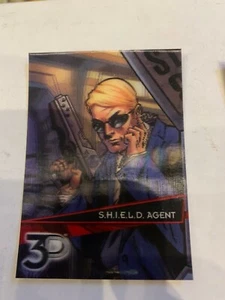 SHIELD AGENT Marvel Upper Deck 2015 3D LENTICULAR 2015 Legendary #19-3D - Picture 1 of 1