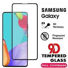 9D Vollhartglas Displayschutzfolie für Samsung A51 A52 A53 5G M31s S20 FE