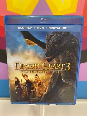 Dragonheart 3: The Sorcerers Curse (Blu-ray Disc, 2015, 2-Disc Set) - Image 1 of 2