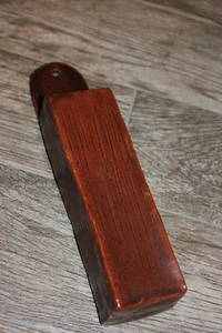 Handmade Pottery Ceramic Long Fireplace Matchstick Holder. Looks Like Firewood! - Picture 1 of 5