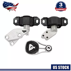 For Smart Fortwo 451 2008-2015 Right Engine Motor & Transmission Mount Set 3PCS - Picture 1 of 11