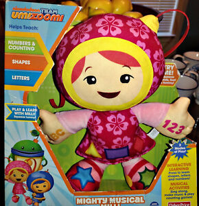 Team Umizoomi Mighty Musical Learning Mllli 12" Doll Very Rare