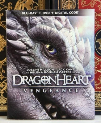DRAGONHEART VENGEANCE -- BLU-RAY w/ SLIPCOVER + DIGITAL -- I SHIP BOXED  - Image 1 of 3